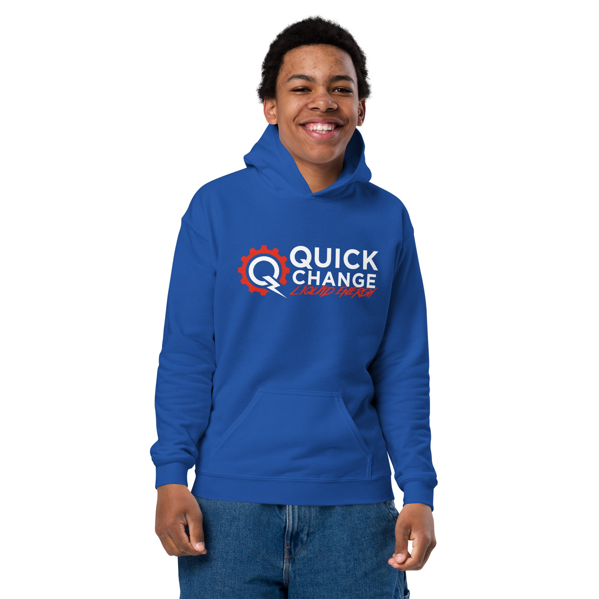 Youth heavy blend Quick Change hoodie – quick-change-energy